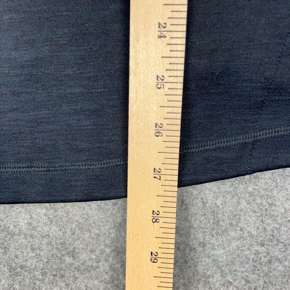 Under Armour Sweatshirt Womens Large Black 1/4 Zip Storm Mock Neck Running Y2K - Picture 12 of 14